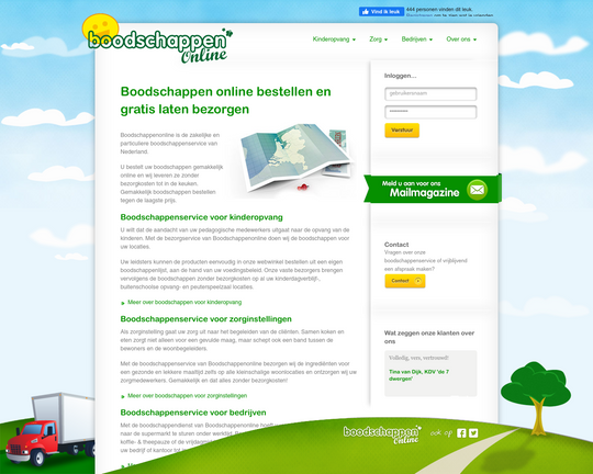 Boodschappen online Logo
